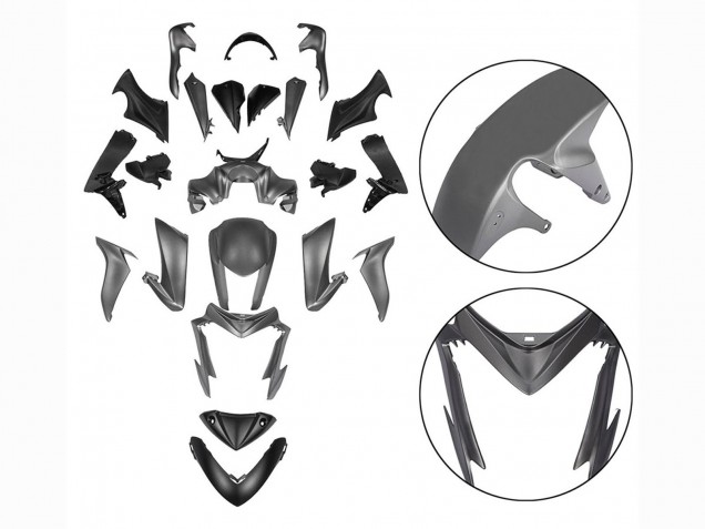 2015-2020 Suzuki GSX-S 1000 Motorcycle Fairings - Silver