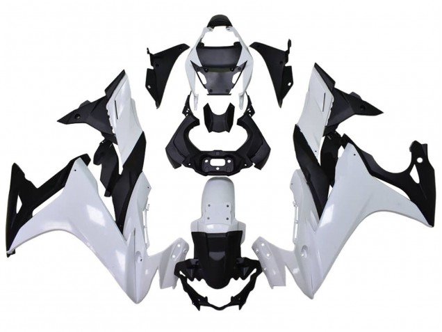 2017-2020 Suzuki GSX250R Bike Fairings - White Black