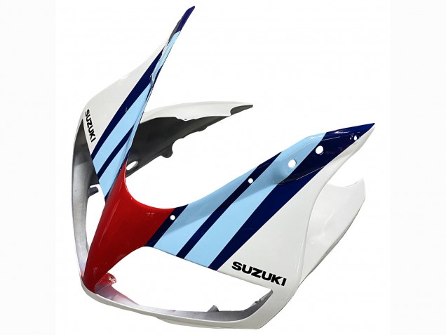 2003-2013 Suzuki SV650 Motorcycle Fairings - White Red Blue Martini