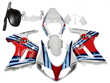 Shop 2003-2013 Suzuki SV650 Motorcycle Fairings - White Red Blue Martini