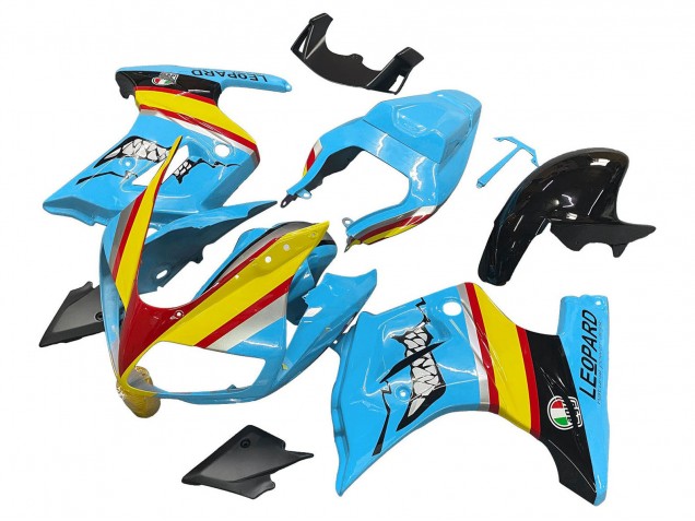 2003-2013 Suzuki SV650 Motorcycle Fairings - Blue Yellow Red Silver Shark