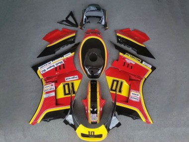 Shop 1984-1987 Suzuki RG400 RG500 RG400/500 Motorcycle Fairings - Red Yellow Black 10