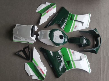 Shop 1984-1987 Suzuki RG400 RG500 RG400/500 Motorcycle Fairings - White Dark Green