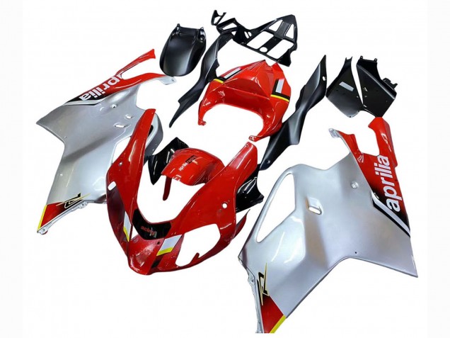 2003-2006 Aprilia RSV1000 Motorcycle Fairings - White Red Black