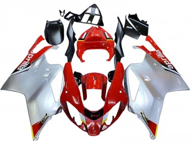 Shop 2003-2006 Aprilia RSV1000 Motorcycle Fairings - White Red Black