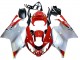 2003-2006 Aprilia RSV1000 Motorcycle Fairings - White Red Black