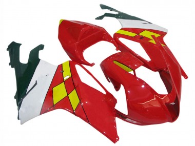 Shop 2003-2006 Aprilia RSV1000 Motorcycle Fairings - Red Yellow White