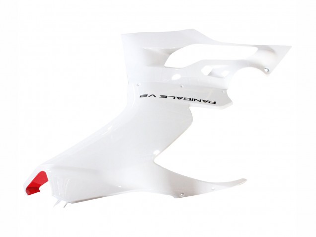 2020-2024 Ducati Panigale V2 Motorcycle Fairings - White Red Matte Black
