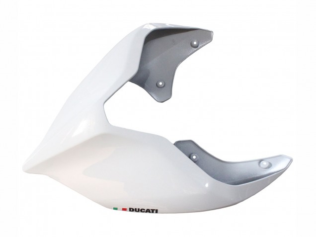 2020-2024 Ducati Panigale V2 Motorcycle Fairings - White Red Matte Black