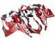 2020-2024 Ducati Panigale V2 Motorcycle Fairings - Red Glossy Black Monster Corse