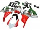 2020-2024 Ducati Panigale V2 Motorcycle Fairings - Silver Red Green