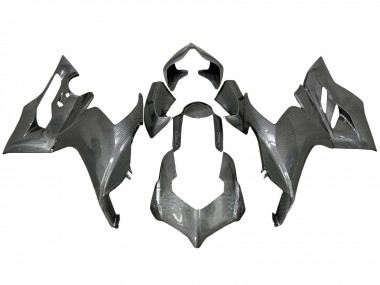Shop 2020-2024 Ducati Panigale V2 Motorcycle Fairings - Black Carbon Fiber Style