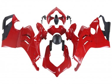 Shop 2020-2021 Ducati Panigale V4 V4S Motorcycle Fairing - Red Matte Black