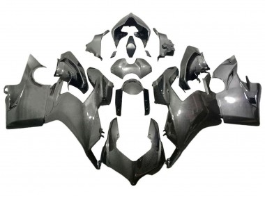 Shop 2018-2019 Ducati Panigale V4 V4S Motorcycle Fairings - Black Carbon Fiber Style