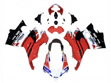 Shop 2018-2019 Ducati Panigale V4 V4S Motorcycle Fairings - Red Blue Glossy Black Flex-Box Givi
