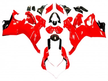 Shop 2018-2019 Ducati Panigale V4 V4S Motorcycle Fairings - White Red Glossy Black