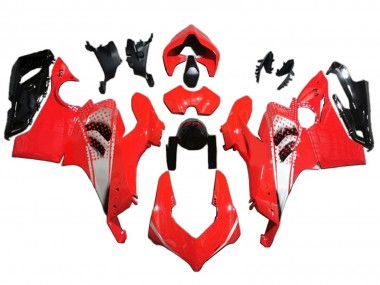 Shop 2020-2021 Ducati Panigale V4 V4S Motorcycle Fairings - Red White Glossy Black