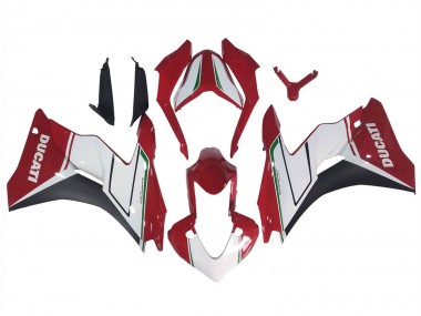 Shop 2017-2022 Ducati Supersport 939/939S Motorcycle Fairings - White Red Black Green