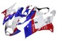 2005-2010 BMW K1200S Abs Fairings - White Red Blue