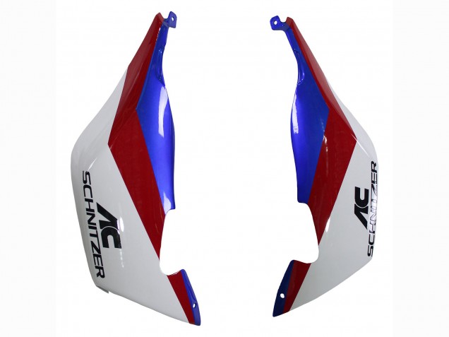 2005-2010 BMW K1200S Abs Fairings - White Red Blue