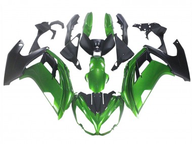 Shop 2005-2010 BMW K1200S Motorcycle Fairings - Green Matte Black