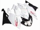 2005-2010 BMW K1200S Motorcycle Fairings - White Glossy Black