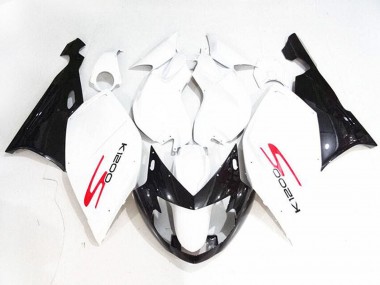 Shop 2005-2010 BMW K1200S Motorcycle Fairings - White Glossy Black