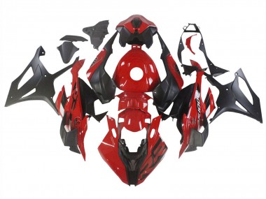 Shop 2023-2024 BMW S1000RR Motorcycle Fairings - Red Matte Black