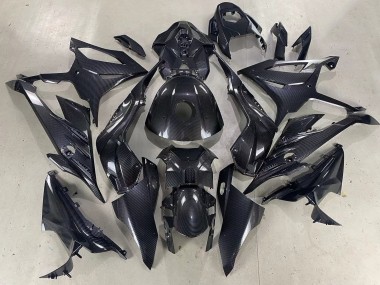 Shop 2023-2024 BMW S1000RR Motorcycle Fairings - Glossy Black Carbon Fiber