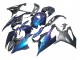 2019-2022 BMW S1000RR Motorcycle Fairings - Gradient Blue Purple Forged Carbon Fiber