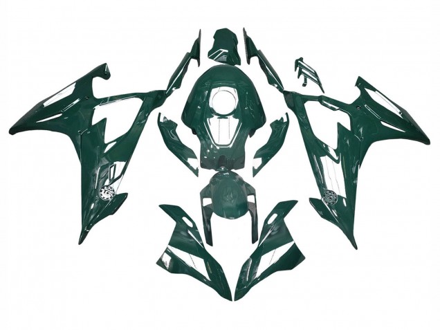 2019-2022 BMW S1000RR Motorcycle Fairings - Glossy Dark Green