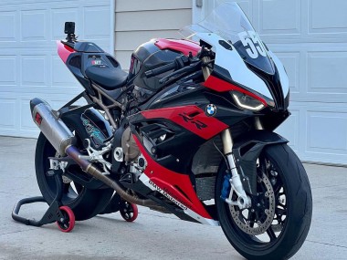 Shop 2019-2022 BMW S1000RR Motorcycle Fairings - Black Red White