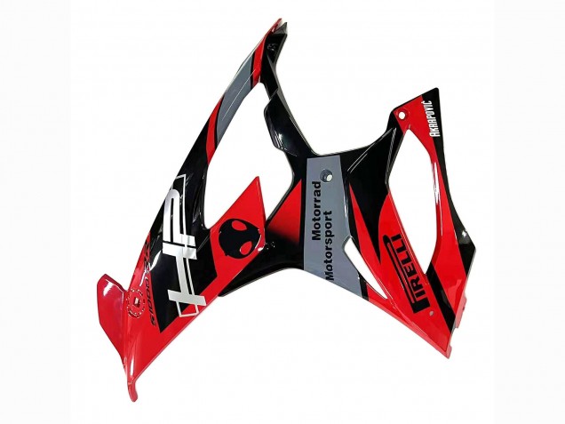 2019-2022 BMW S1000RR Motorcycle Fairings - Black Red Grey