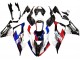 2019-2022 BMW S1000RR Motorcycle Fairings - Blue Red White 23