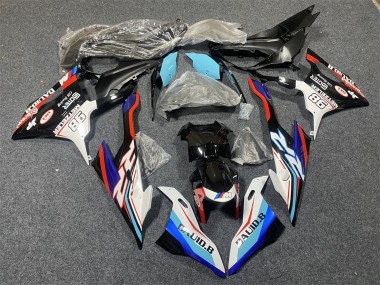 Shop 2019-2022 BMW S1000RR Motorcycle Fairings - Blue White Red 98