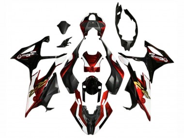 Shop 2019-2022 BMW S1000RR Motorcycle Fairings - Red White Black