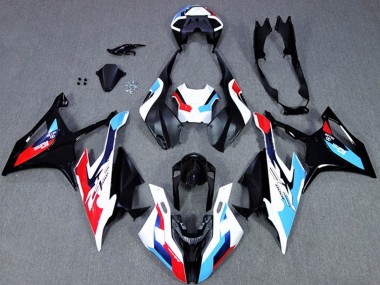 Shop 2019-2022 BMW S1000RR Motorcycle Fairings - Black White Blue
