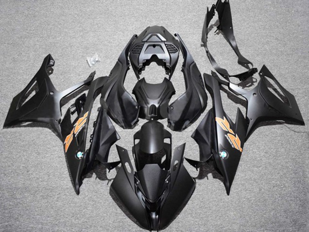 2019-2022 BMW S1000RR Motorcycle Fairings - Black