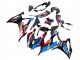 2019-2022 BMW S1000RR Motorcycle Fairing - White Blue Red Black