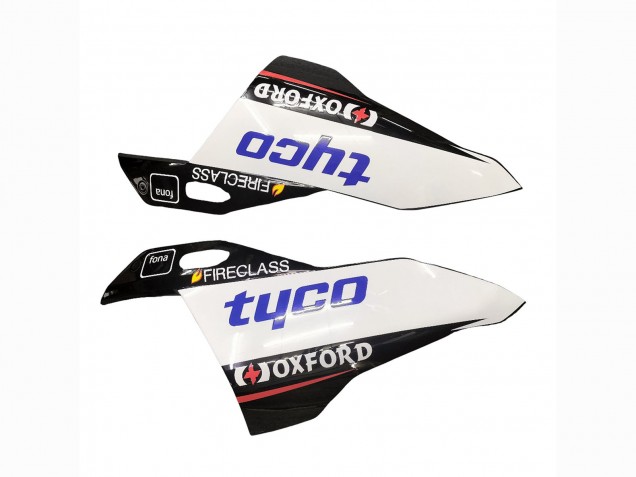 2019-2022 BMW S1000RR Motorcycle Fairings - White Black Pink Oxford