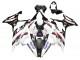2019-2022 BMW S1000RR Motorcycle Fairings - White Black Pink Oxford