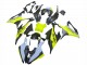 2019-2022 BMW S1000RR Motorcycle Fairings - Black Yellow Grey