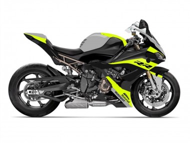 Shop 2019-2022 BMW S1000RR Motorcycle Fairings - Black Yellow Grey