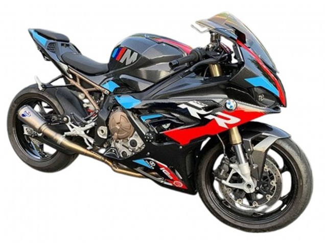 2019-2022 BMW S1000RR Motorcycle Fairings - Black Blue Red Carbon Fiber