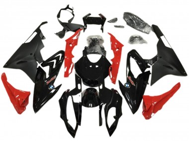 Shop 2017-2018 BMW S1000RR Abs Motorcycle Fairings - Red Glossy Black Matte Black