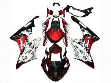 Shop 2017-2018 BMW S1000RR Motorcycle Fairings - White Red Black