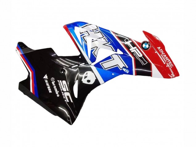 2017-2018 BMW S1000RR Motorcycle Fairings Kits - White Blue Red Glossy Black