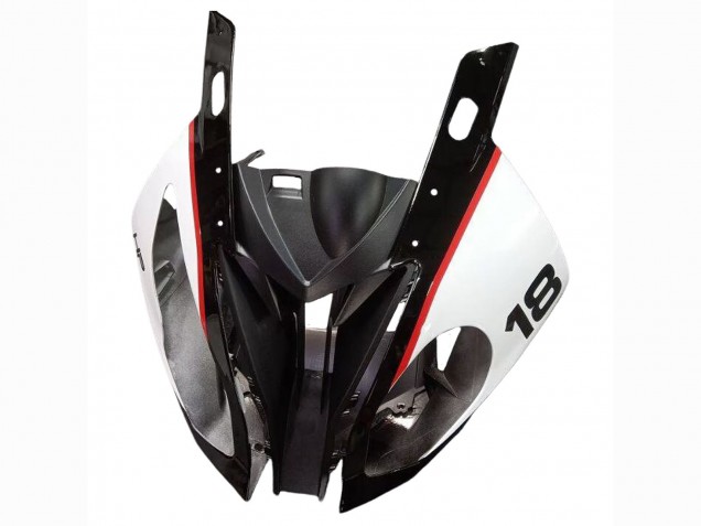 2017-2018 BMW S1000RR Motorcycle Fairings Kits - White Blue Red Glossy Black