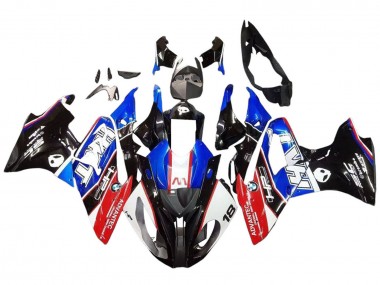 Shop 2017-2018 BMW S1000RR Motorcycle Fairings Kits - White Blue Red Glossy Black