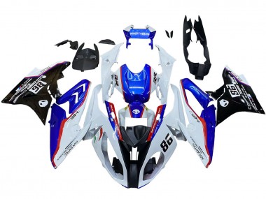Shop 2017-2018 BMW S1000RR Bike Fairings - White Blue Red Glossy Black